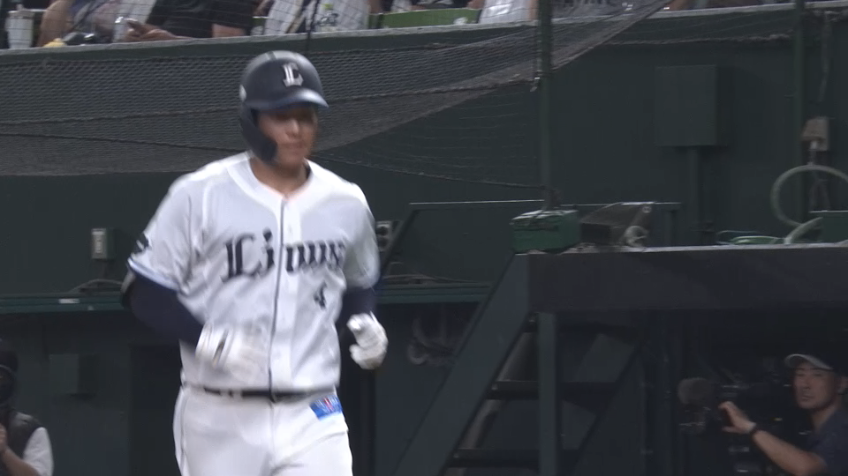 1回裏・L石井一成 犠牲フライで先制!!