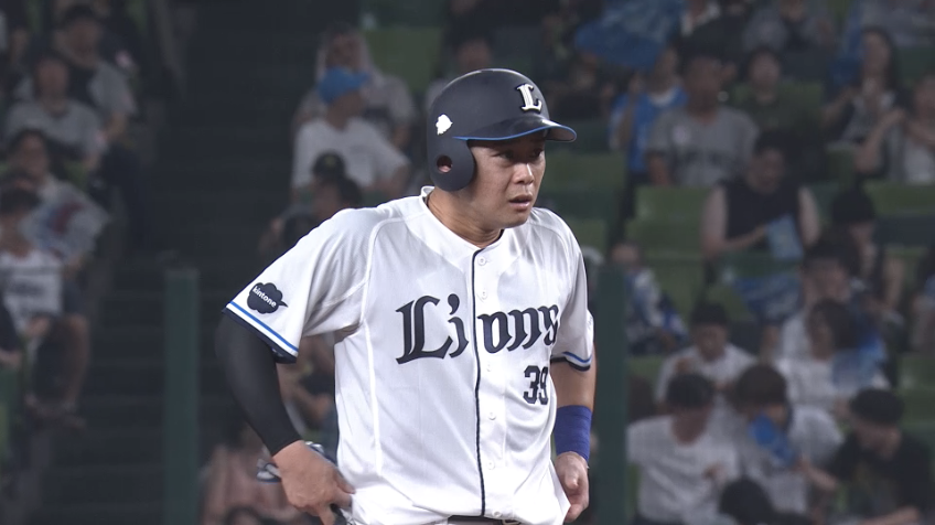 3回裏・L平沢大河 勝ち越しタイムリー2ベースを放つ!!