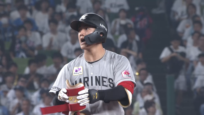 3回表・M西川史礁 センターへの2点タイムリー2ベースで先制!!
