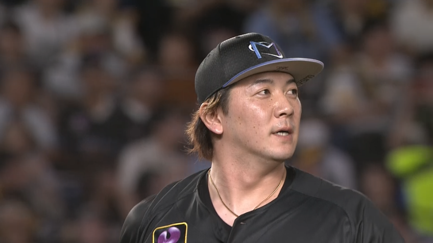 8回表・M小野郁 ピンチを招くも最後は三振で2回を無失点で抑える!!