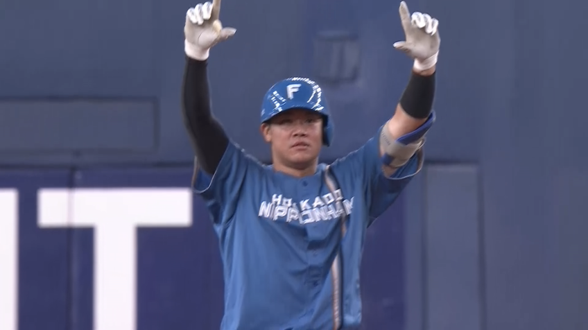 2回表・F吉田賢吾 左中間を深々と破る先制タイムリー2ベース!!