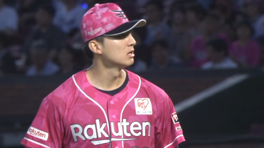 4回表・E荘司康誠 ピンチを招くも三振に抑え勝ち越し許さず!!