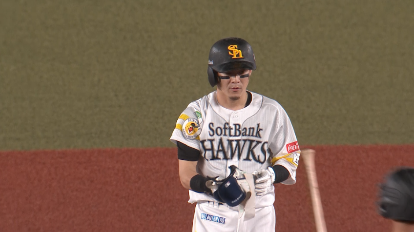 6回表・H牧原大成 ライトへのタイムリー2ベースヒットで先制!!