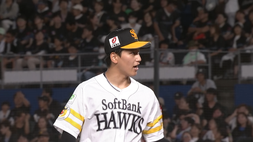 7回裏・H前田悠伍 最後ピンチを背負うも三振を奪い7回無失点の好投!!