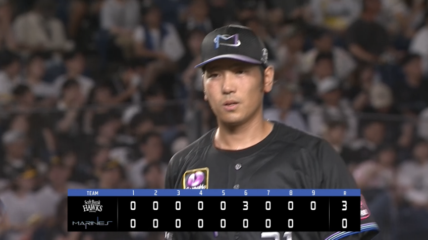 9回表・M石川柊太 今季初登板で2回を無失点に抑える!!