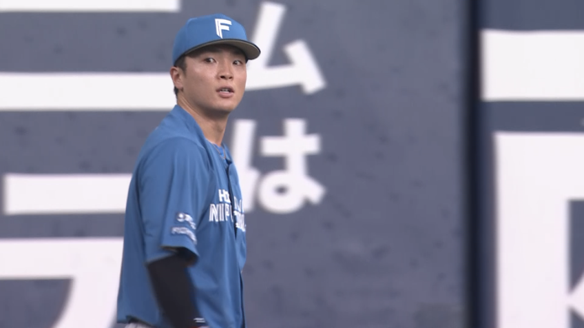 4回裏・F郡司裕也 投手を救うダイビングキャッチ!!