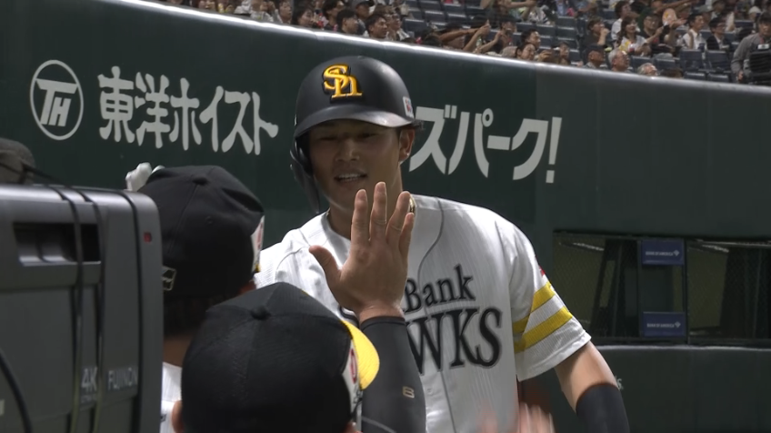 2回裏・H山本恵大 センターへの今季第2号先制ホームラン!!
