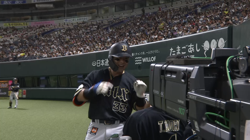 5回表・B杉澤龍 味方のミスを取り返す今季第2号勝ち越しホームラン!!