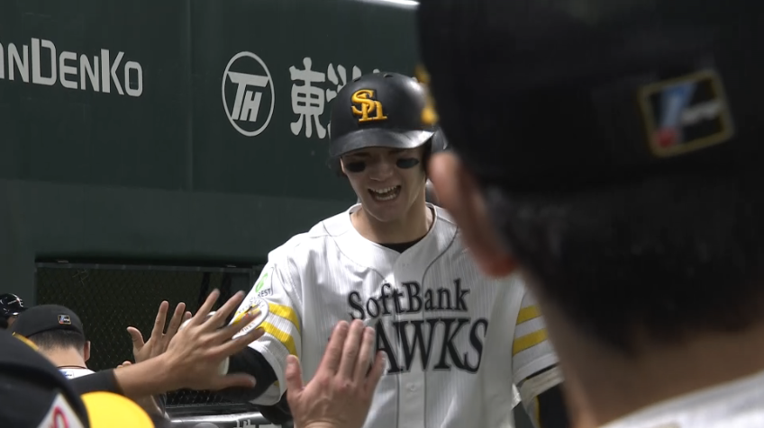 7回裏・H正木智也 恐怖の1番打者!! ライトへの第13号2ランアーチ!!
