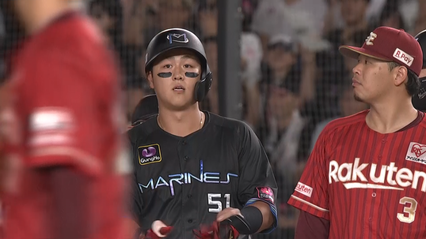 5回裏・M山口航輝 レフトへのタイムリーヒットで追加点!!