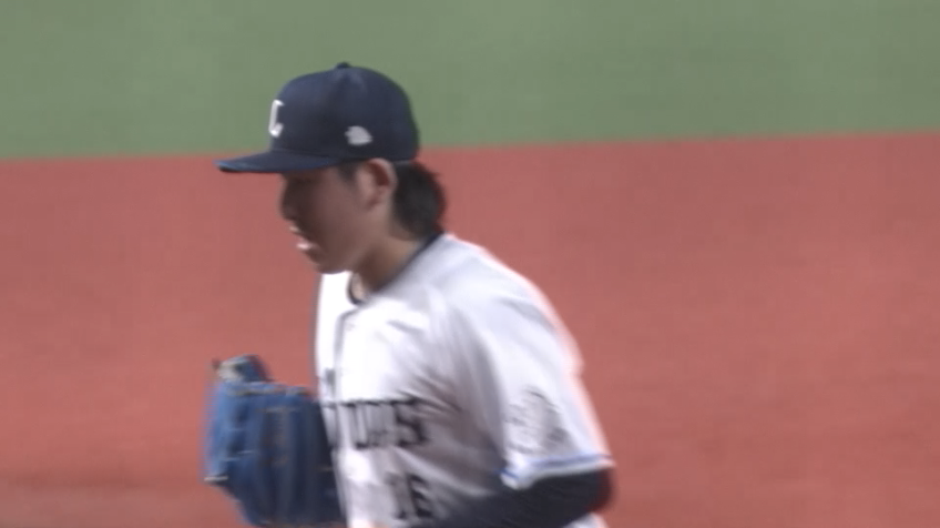 2回表・L隅田知一郎 満塁のピンチを無失点で切り抜ける!!