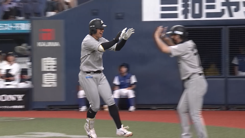 2回表・M上田希由翔 ライトスタンドへの第5号ソロホームラン!!