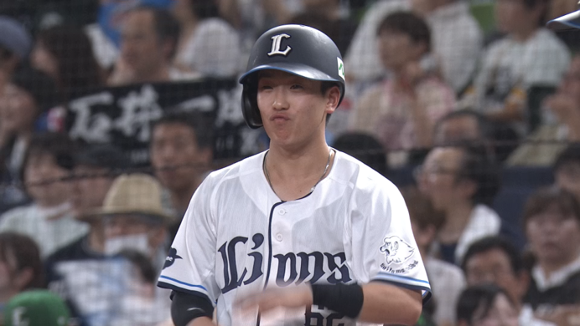 2回裏・L滝澤夏央 1点差に迫るタイムリーヒット!!