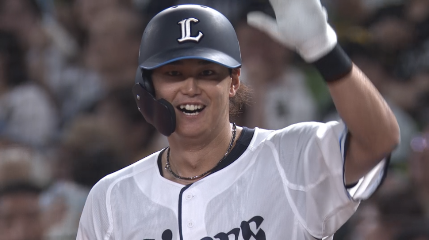 6回裏・L西川愛也 タイムリー内野安打でさらに点を加える!!