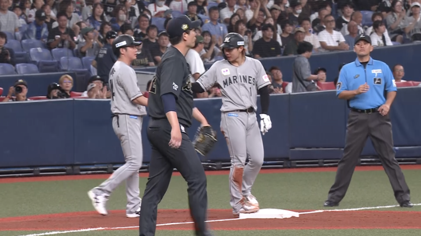 5回表・M藤原恭大 得点につながる好走塁!!