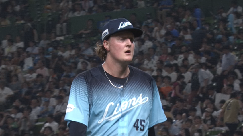 7回表・Lウィンゲンター パ・リーグ記録に並ぶ17試合連続ホールド!!