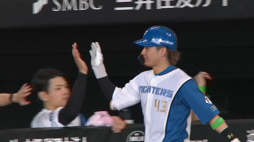 3回裏・F水野達稀 キャリアハイ更新となるライトへの第8号ソロホームラン!!
