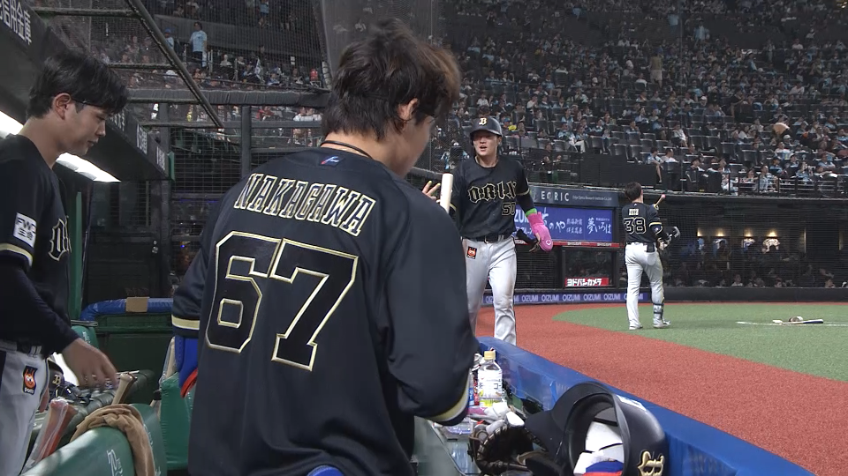 6回表・B中川圭太 均衡を破る先制の犠牲フライ!!