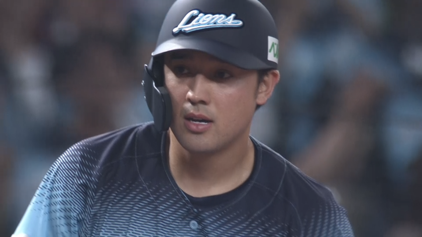 7回裏・L林安可 同点タイムリー2ベースヒット!!