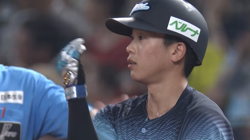 8回表・L滝澤夏央 大きな追加点となる2点タイムリー!!