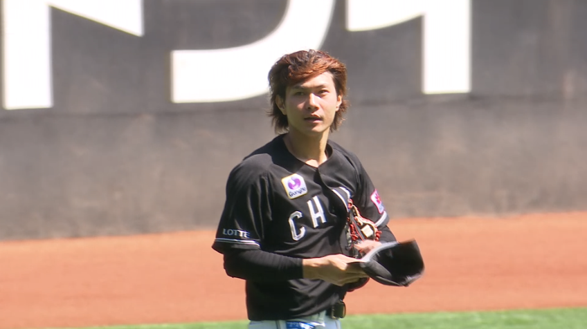 2回裏・M藤原恭大 ヒット性の打球をスライディングキャッチ!!