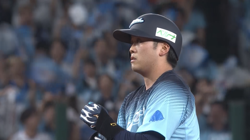 5回裏・L蛭間拓哉 ライトへ逆転のタイムリー2ベースヒット!!
