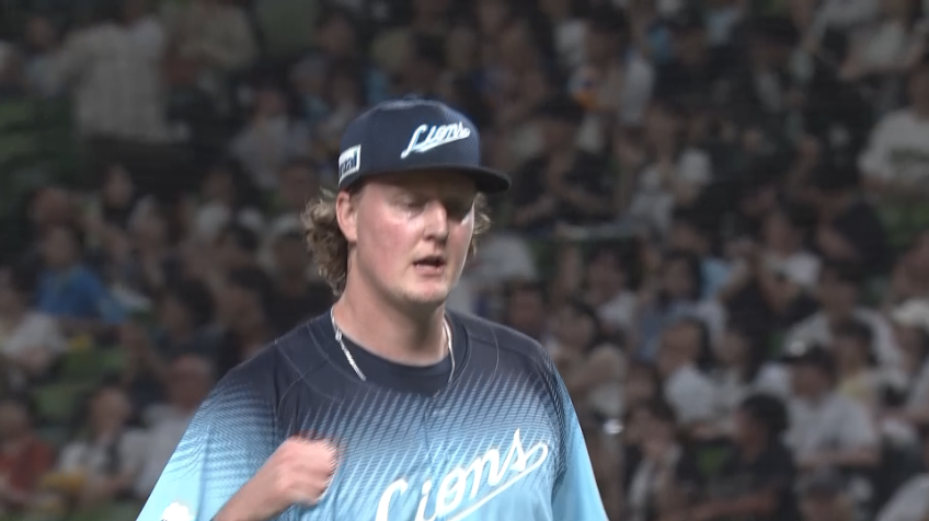 8回表・Lウィンゲンター NPB記録に並ぶ18試合連続ホールド!!