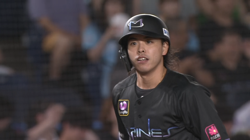 4回裏・M小川龍成 チャンスで決めた!! 走者一掃タイムリー3ベースで先制!!