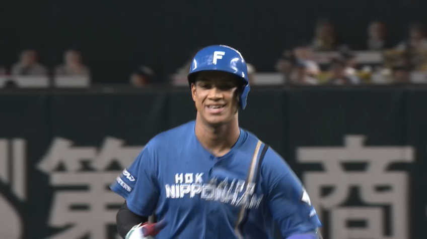 3回表・F万波中正 レフトへのホームランで2年連続20号到達!!