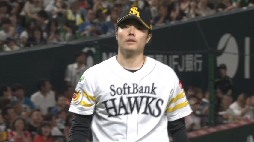 8回表・H松本裕樹 3者連続見逃し三振を奪う!!