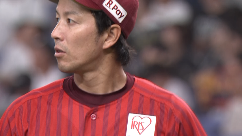 7回裏・E岸孝之 7回102球1失点のピッチングで自身通算173勝目!!