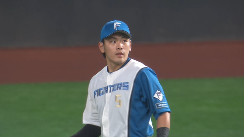 1回表・F野村佑希 レフト前の浅いフライをスライディングキャッチ!!