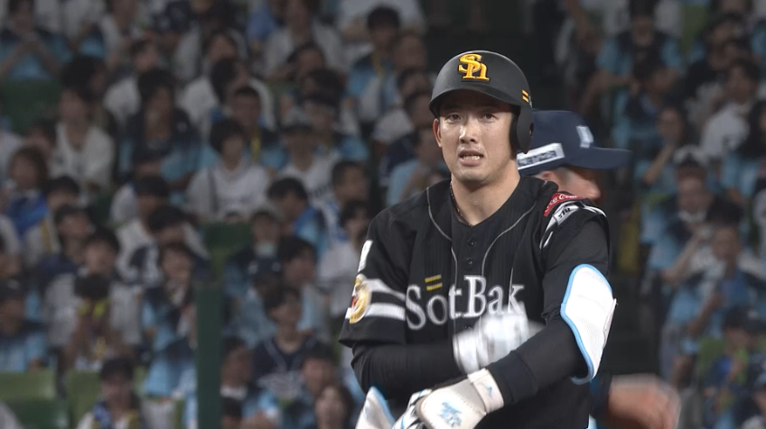 4回表・H山本祐大 レフトへの先制タイムリー2ベースヒット!!