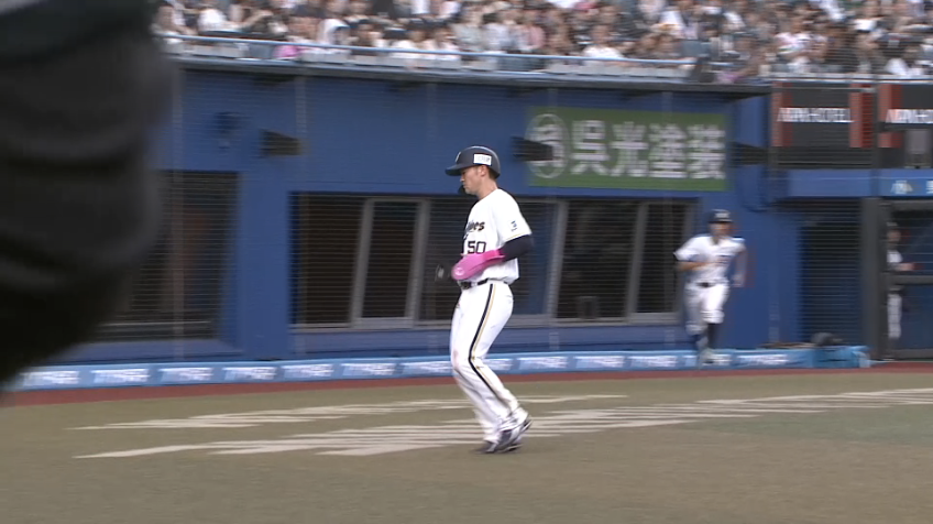 4回表・B太田椋 上手く打ち返して、まず1点を取り返す!!