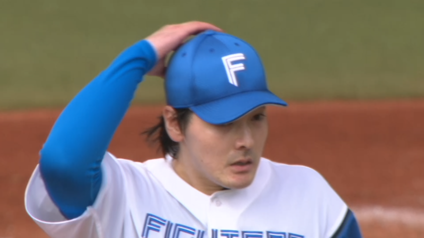 3回表・F有原航平 NPB通算1000奪三振記録を達成!!
