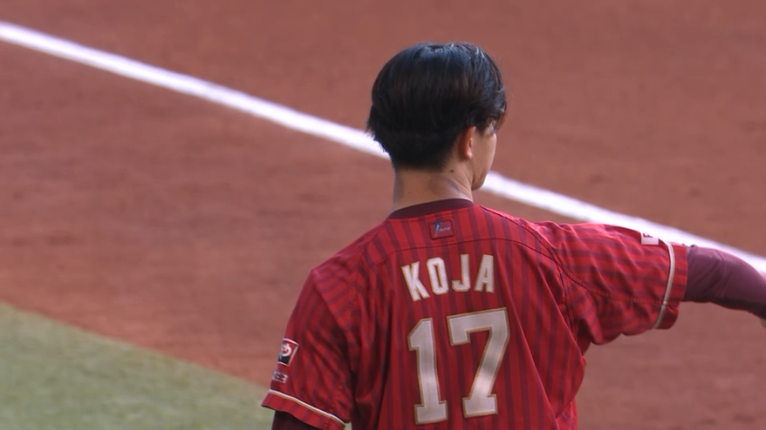 8回裏・E古謝樹 8回1失点の好投で試合を作る!!