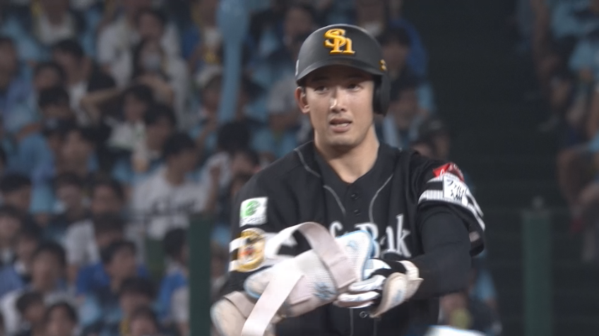 7回表・H山本祐大 レフトオーバーの走者一掃3点タイムリー2ベースを放つ!!