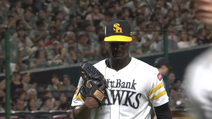 6回表・Hモイネロ 今季初登板で6回無失点の好投!!