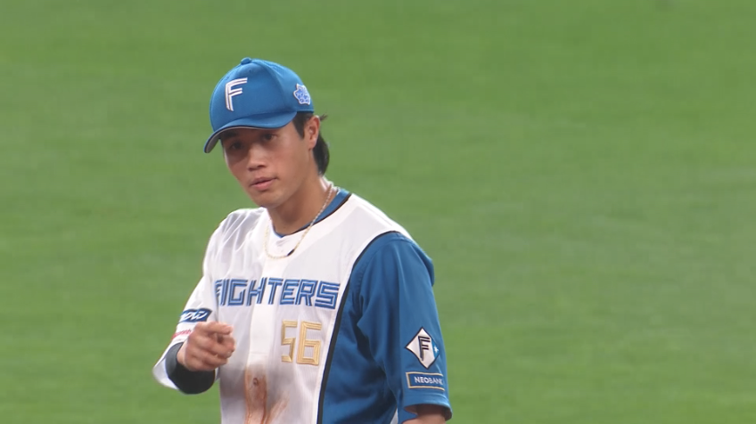 6回表・F細川凌平 投手のノーヒットを継続させるファインプレー!!