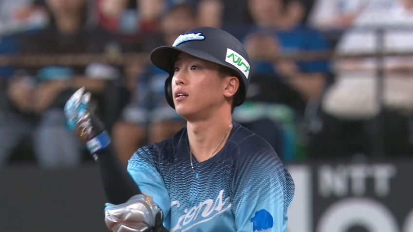 8回表・L滝澤夏央 均衡を破る先制タイムリーヒット!!