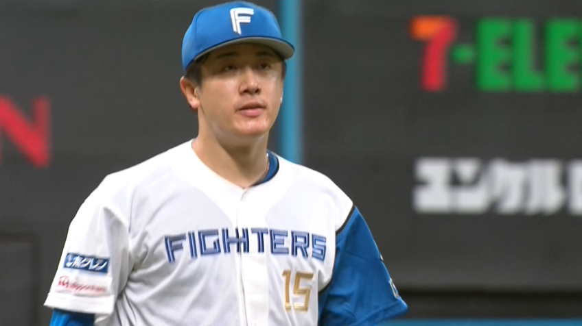 6回表・F北山亘基 6回111球無失点と粘りのピッチング!!