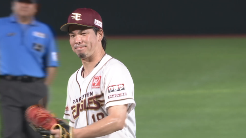 6回表・E前田健太 牽制でアウトを奪う!!