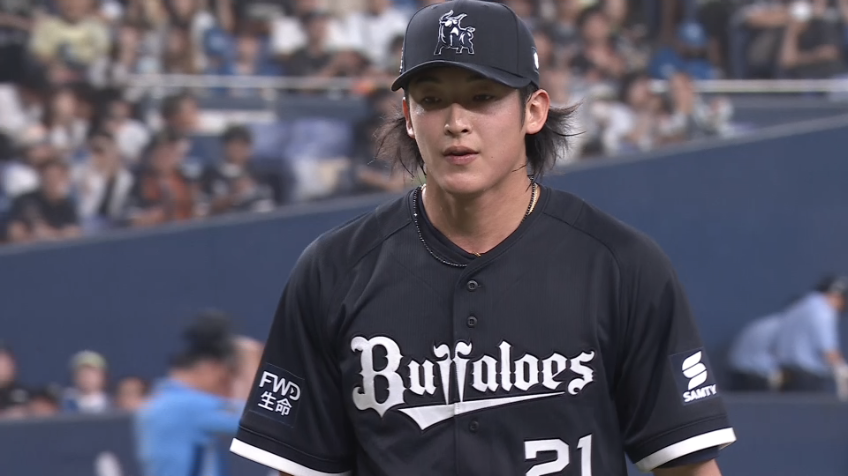 8回表・B山崎颯一郎 8回表を2奪三振無失点に抑え反撃を呼び込む!!