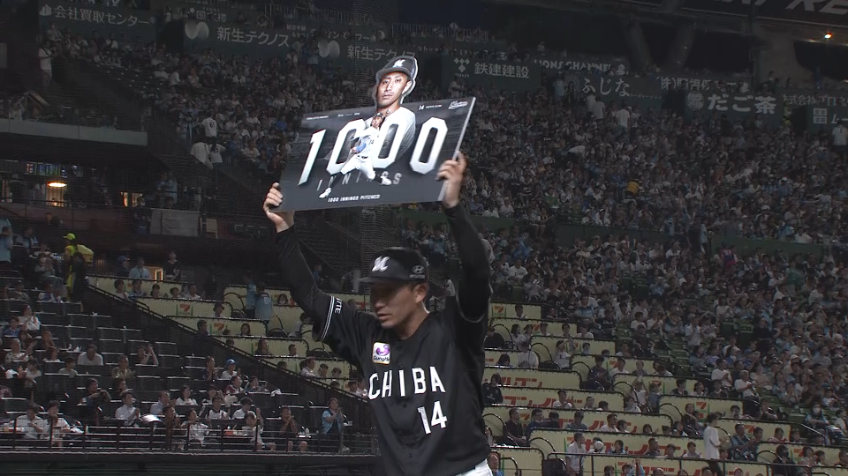 3回裏・M小島和哉 通算1000投球回目を無失点に抑える!!