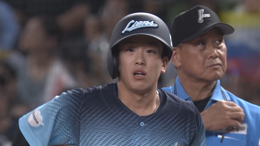 5回裏・L滝澤夏央 センター前への同点タイムリーヒット!!