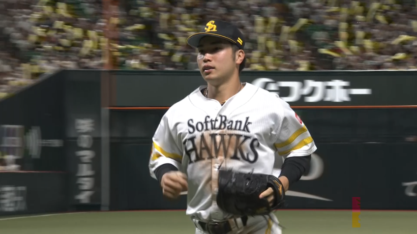 7回表・H廣瀬隆太 抜けそうな打球をスライディングキャッチ!!