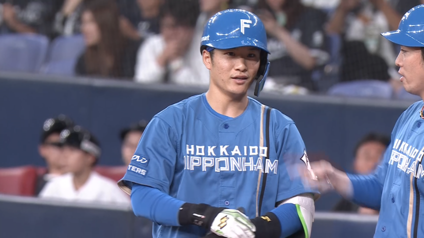 4回表・F奈良間大己 スタメン起用に応えるタイムリーヒットで追加点!!