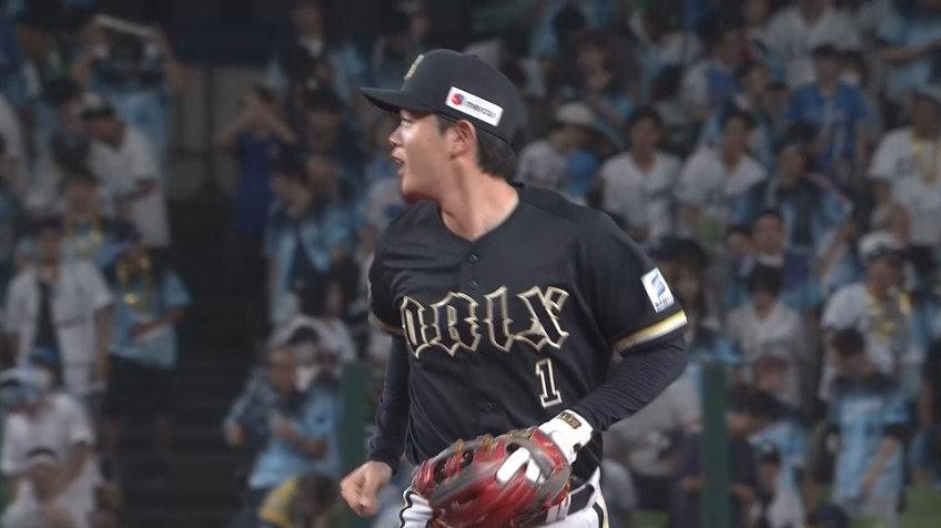 3回裏・B太田椋 逆シングルからの素早い送球でアウト奪う!!