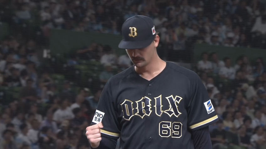 7回裏・Bジェリー 7回92球1失点の好投を見せる!!