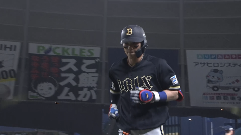 2回表・B中川圭太 レフトへの犠牲フライを放ち先制!!